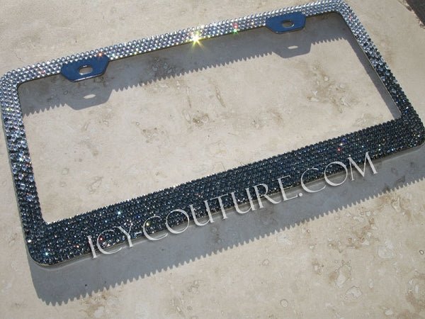 OMBRE DESIGN Crystal License Plate Frame - ICY Couture