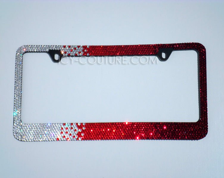 OMBRE DESIGN Crystal License Plate Frame - ICY Couture