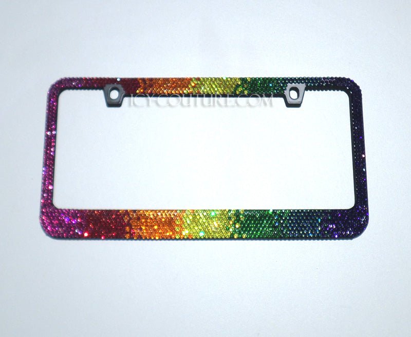 OMBRE DESIGN Crystal License Plate Frame - ICY Couture