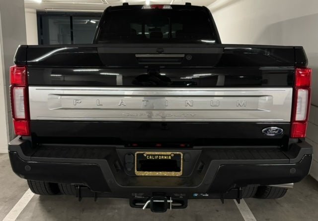 Golden Shadow  Swarovski Crystals Bling License Plate Frame, Crystallized by ICY Couture