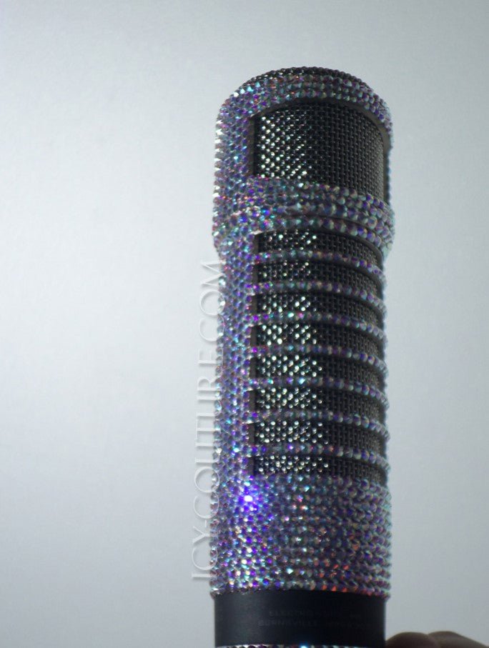 Professional STUDIO Crystallized Microphone - ICY Couture