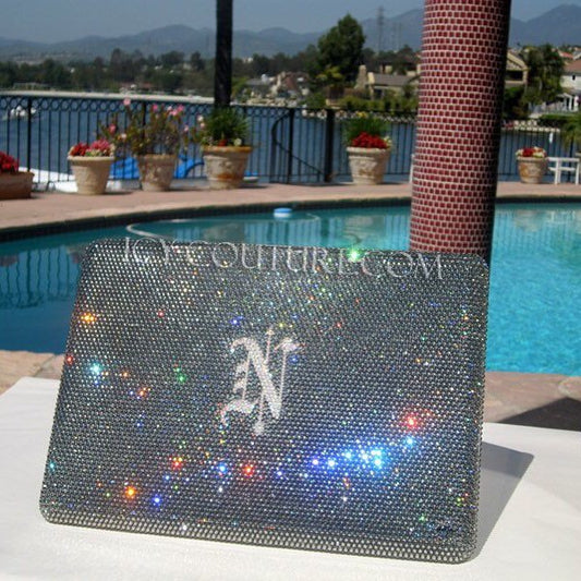 SINGLE COLOR Crystal Laptop Cover Design - ICY Couture