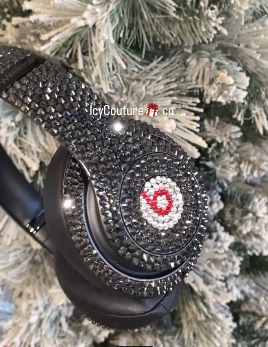 SOLID COLOR Crystallized Headphones. - ICY Couture