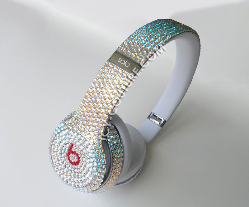 SOLID COLOR Crystallized Headphones. - ICY Couture