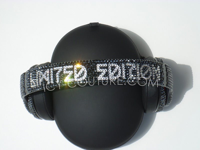 SOLID COLOR Crystallized Headphones. - ICY Couture