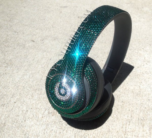 SOLID COLOR Crystallized Headphones. - ICY Couture