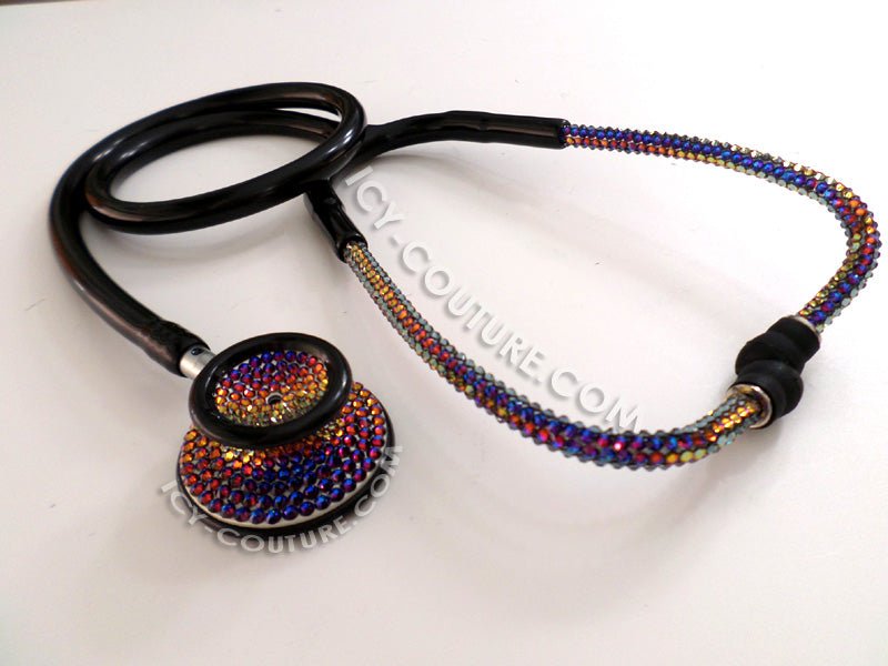 SOLID COLOR Custom Crystallized Stethoscope - ICY Couture