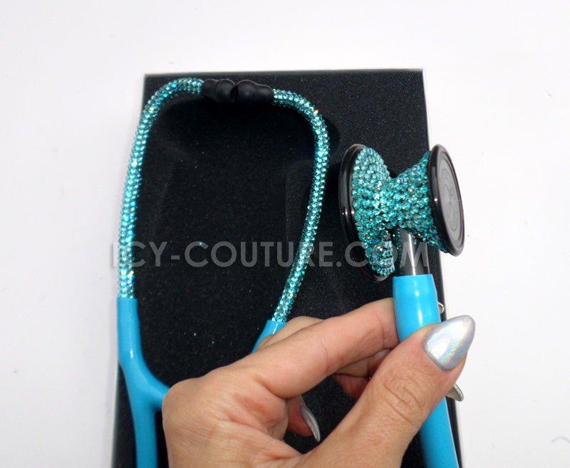 SOLID COLOR Custom Crystallized Stethoscope - ICY Couture