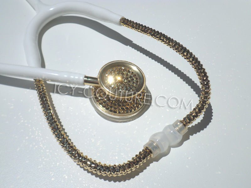 SOLID COLOR Custom Crystallized Stethoscope - ICY Couture