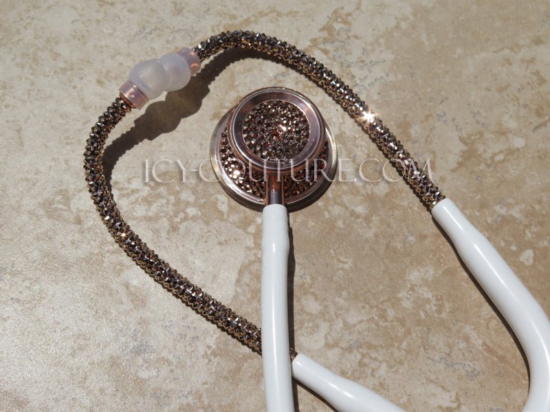 SOLID COLOR Custom Crystallized Stethoscope - ICY Couture
