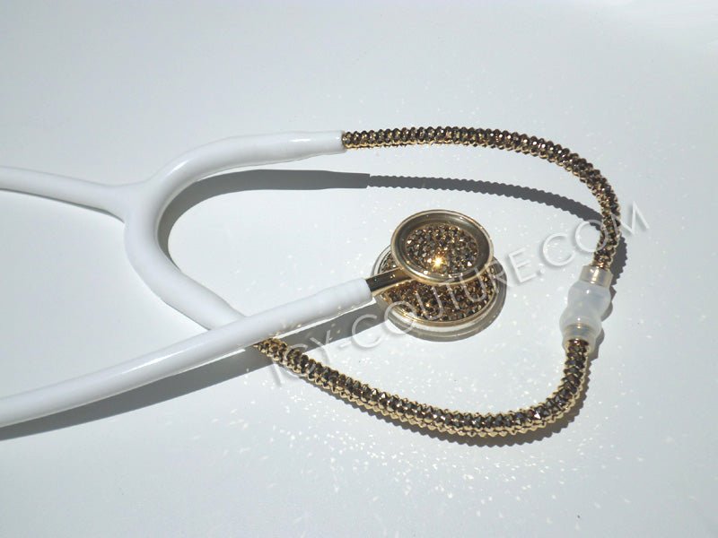 SOLID COLOR Custom Crystallized Stethoscope - ICY Couture