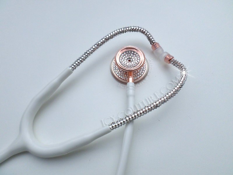 SOLID COLOR Custom Crystallized Stethoscope - ICY Couture