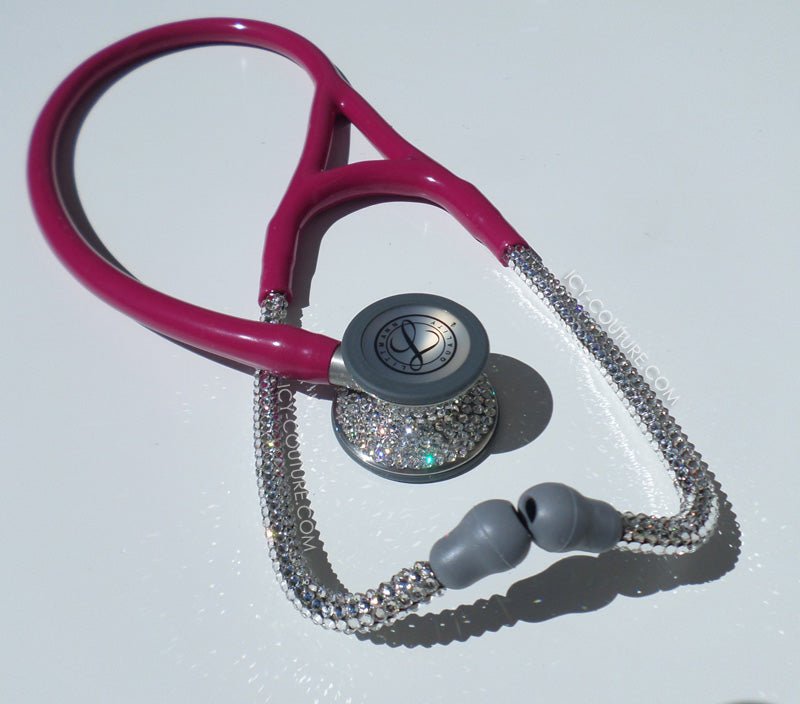 SOLID COLOR Custom Crystallized Stethoscope - ICY Couture