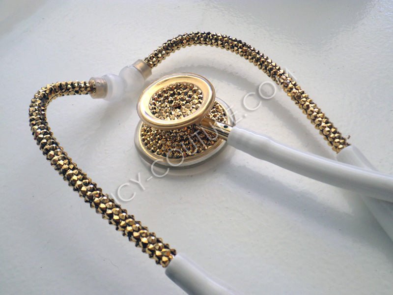 SOLID COLOR Custom Crystallized Stethoscope - ICY Couture