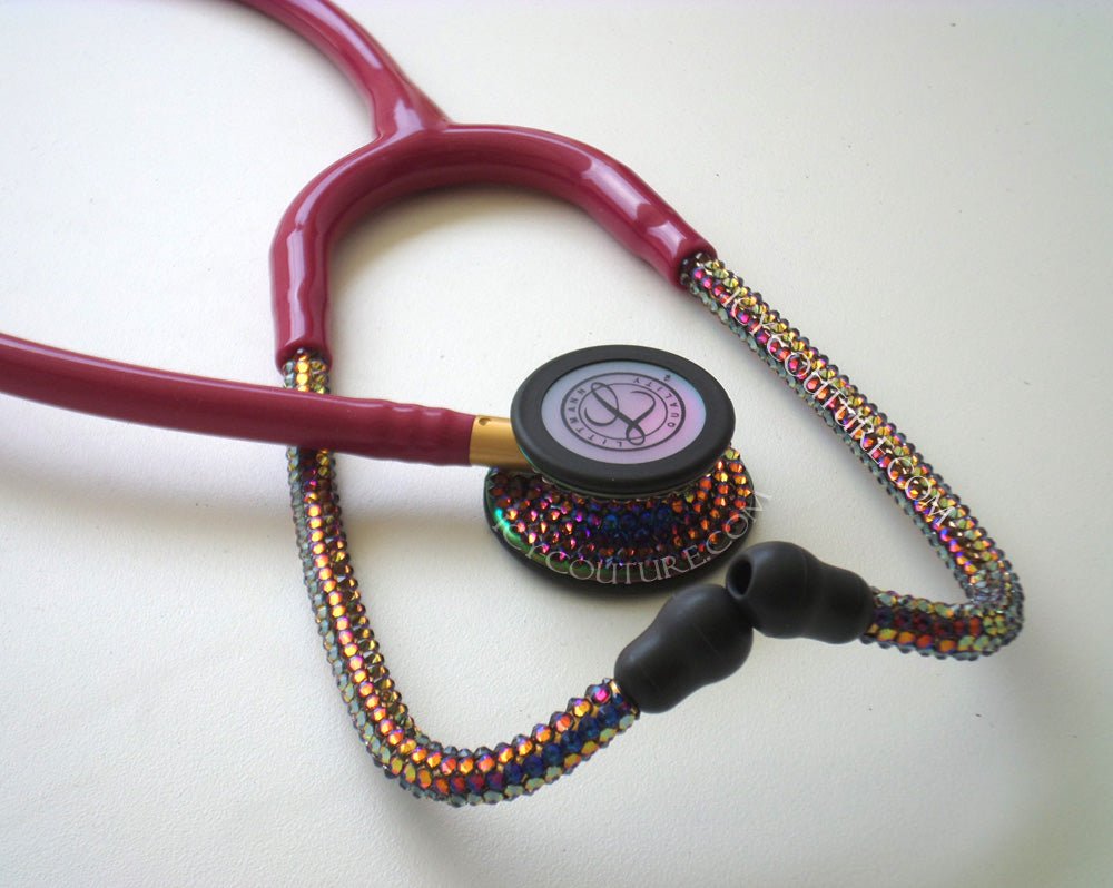 SOLID COLOR Custom Crystallized Stethoscope - ICY Couture