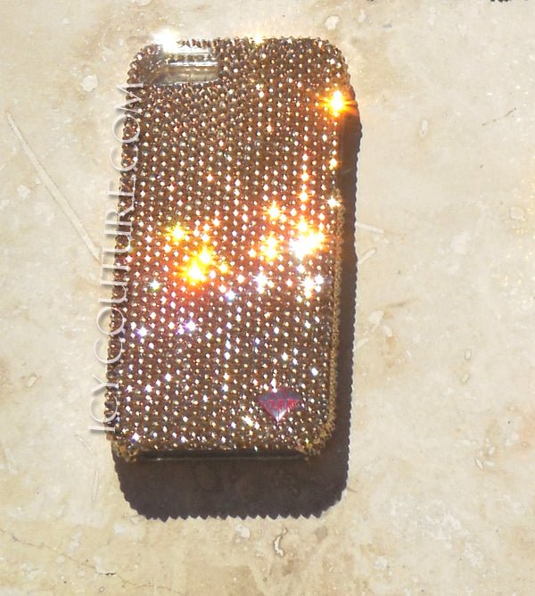 SOLID COLOR DESIGN Luxury Crystal Cell Phone Cover - ICY Couture