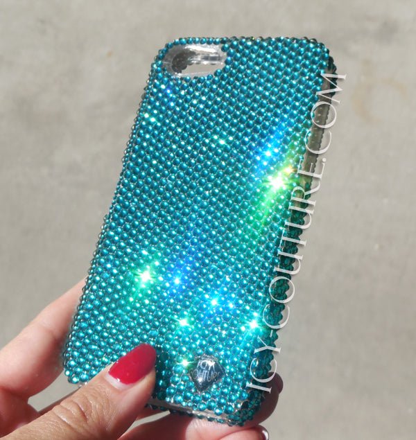 SOLID COLOR DESIGN Luxury Crystal Cell Phone Cover - ICY Couture
