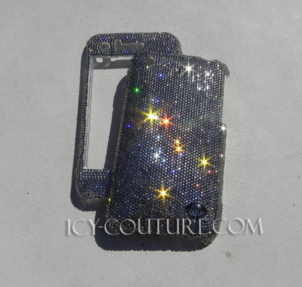 SOLID COLOR DESIGN Luxury Crystal Cell Phone Cover - ICY Couture
