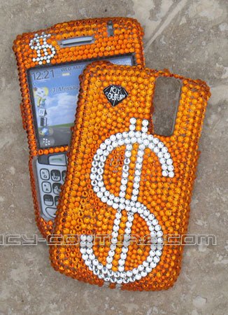 SOLID COLOR DESIGN Luxury Crystal Cell Phone Cover - ICY Couture