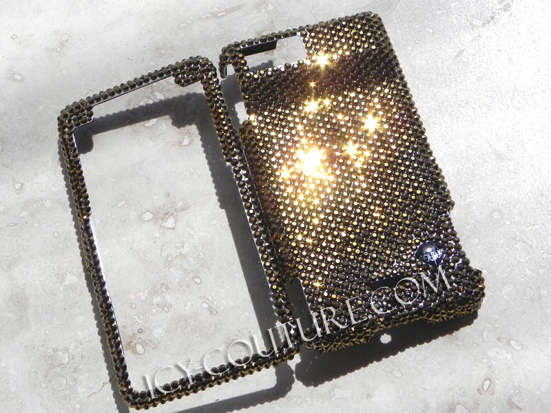 SOLID COLOR DESIGN Luxury Crystal Cell Phone Cover - ICY Couture