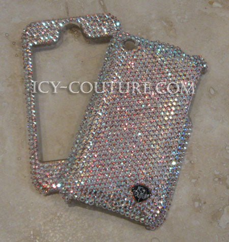 SOLID COLOR DESIGN Luxury Crystal Cell Phone Cover - ICY Couture