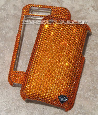 SOLID COLOR DESIGN Luxury Crystal Cell Phone Cover - ICY Couture