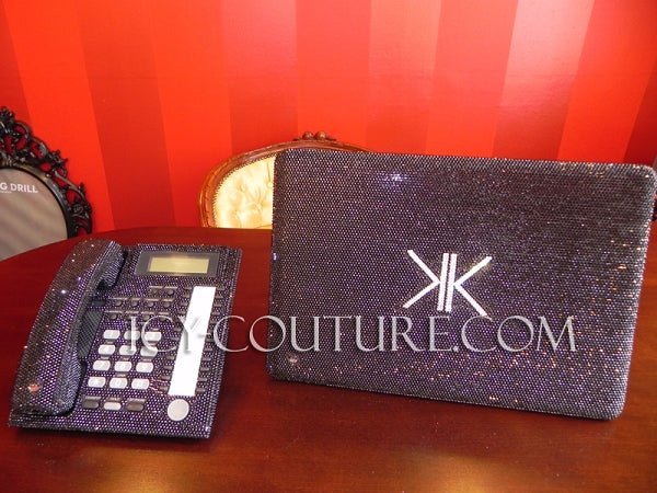 SINGLE COLOR Crystal Laptop Cover Design - ICY Couture