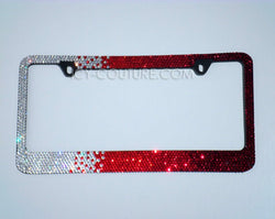 'Stormy Sunset' Crystal License Plate Frame - ICY Couture