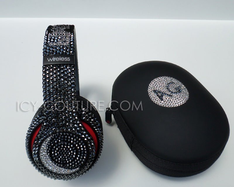 CUSTOM SYMBOL or INITIALS Crystal Headphones Designs. - ICY Couture