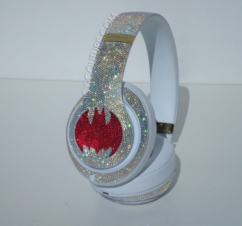 CUSTOM SYMBOL or INITIALS Crystal Headphones Designs. - ICY Couture