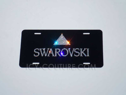 Your Custom BUSINESS LOGO Crystal License Plate - ICY Couture