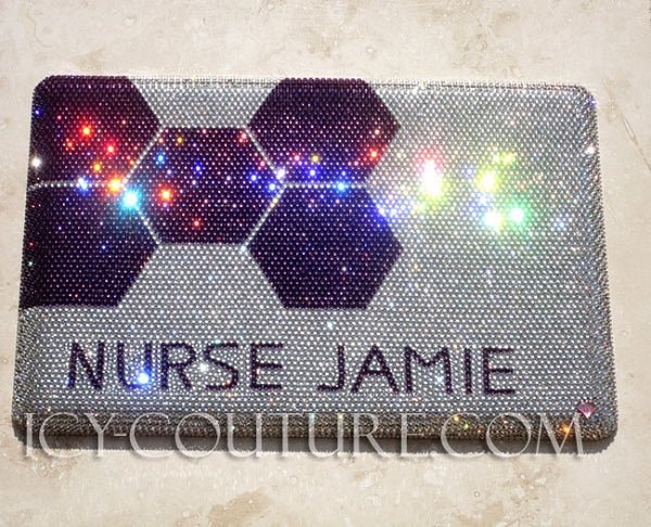YOUR LOGO or SYMBOL Crystal Laptop Design - ICY Couture